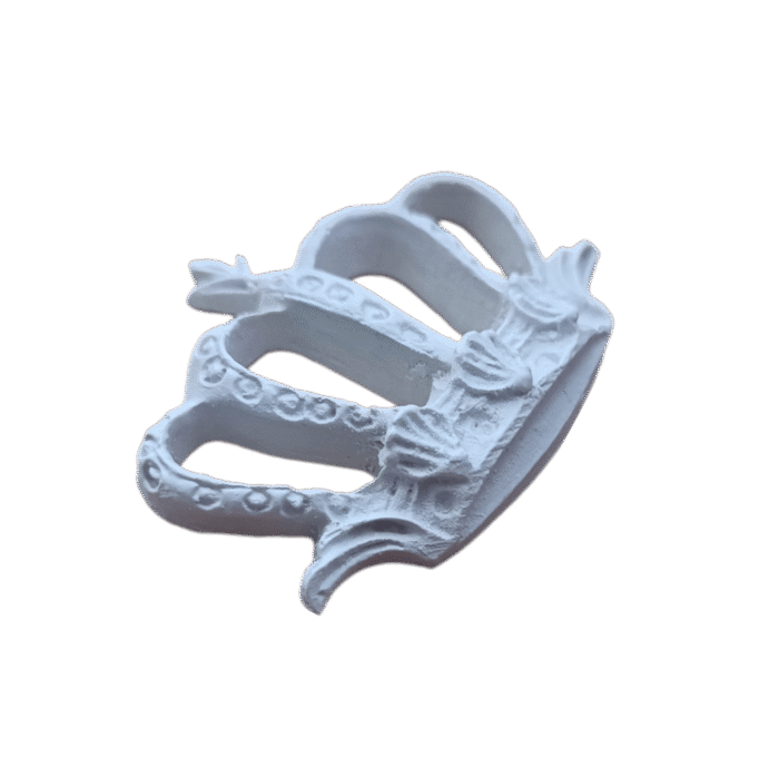 Coroa Aplique Confeccionada em Resina