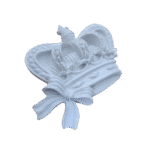 Coroa Aplique Confeccionada em Resina