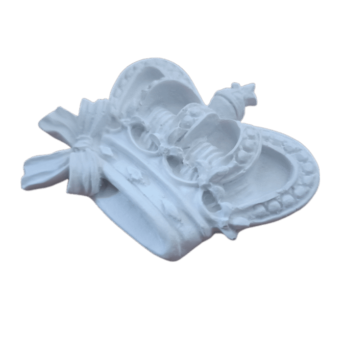 Coroa Aplique Confeccionada em Resina