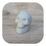 Crânio Caveira Halloween em Resina