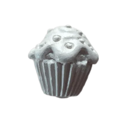 Cupcake Aplique Confeccionado em Resina
