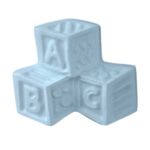 Dados Aplique em Resina ABC