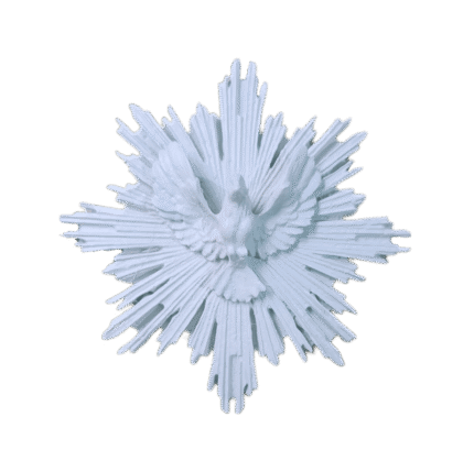 Divino Espírito Santo Resplendor em Resina