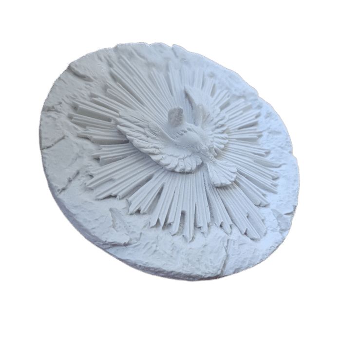 Divino Espírito Santo Resplendor em Resina