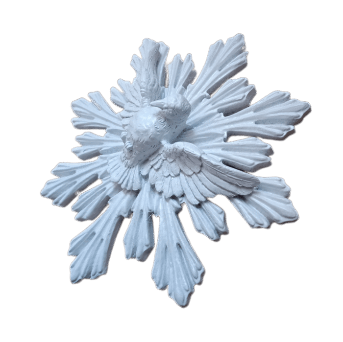 Divino Espírito Santo Resplendor em Resina