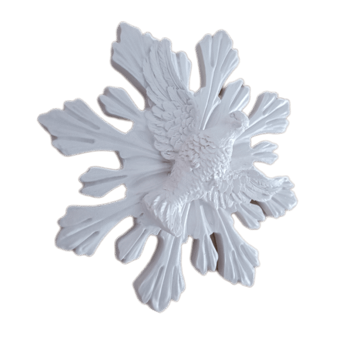 Divino Espírito Santo Resplendor em Resina