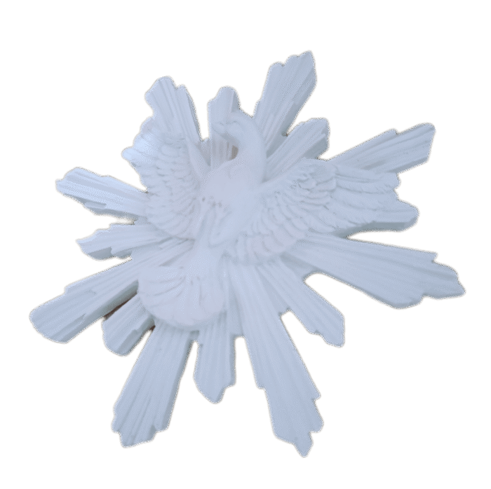 Divino Espírito Santo Resplendor em Resina