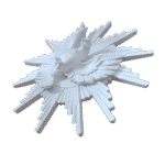 Divino Espírito Santo Resplendor em Resina