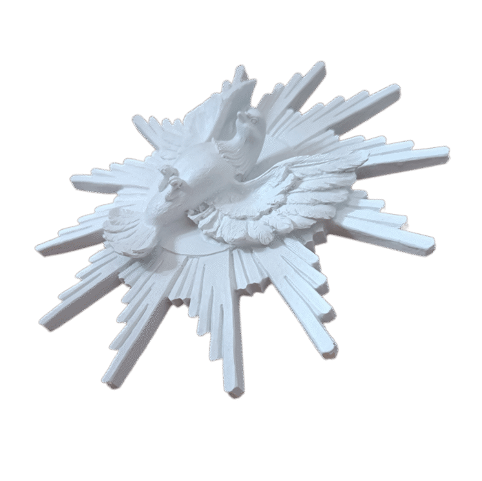 Divino Espírito Santo Resplendor em Resina