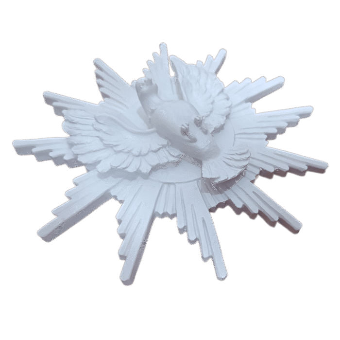 Divino Espírito Santo Resplendor em Resina