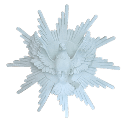 Divino Espírito Santo Resplendor em Resina