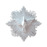 Divino Espírito Santo Resplendor em Resina 5cm