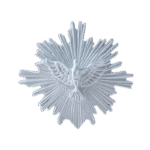 Divino Espírito Santo Resplendor em Resina 7cm