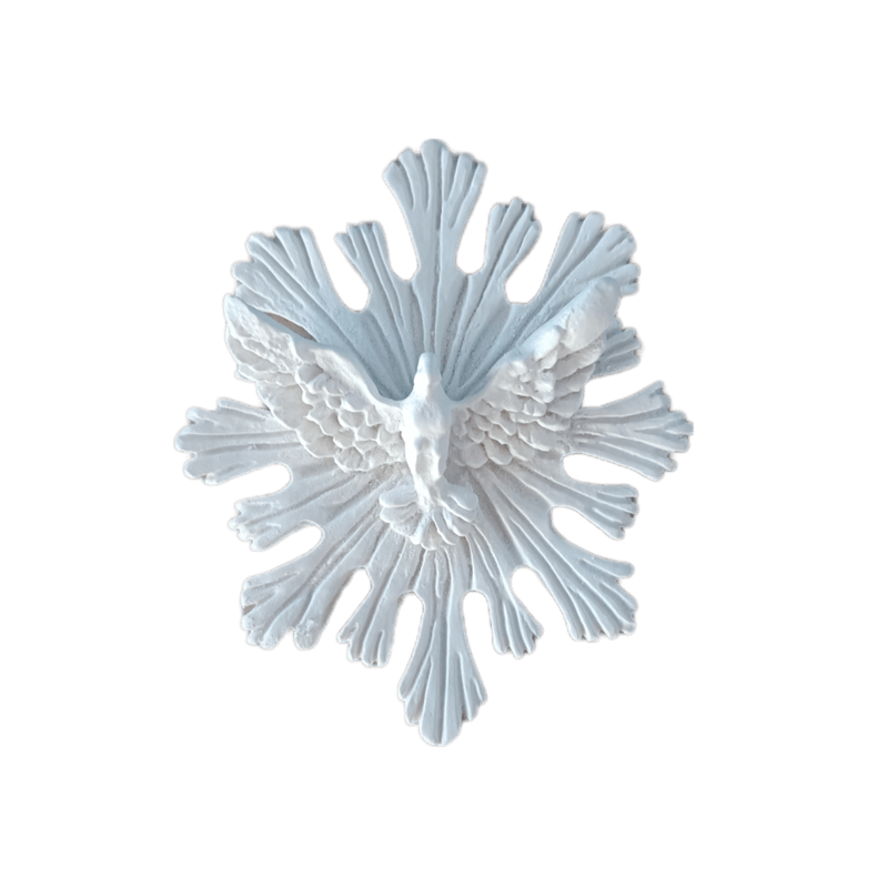 Divino Espírito Santo Resplendor em Resina