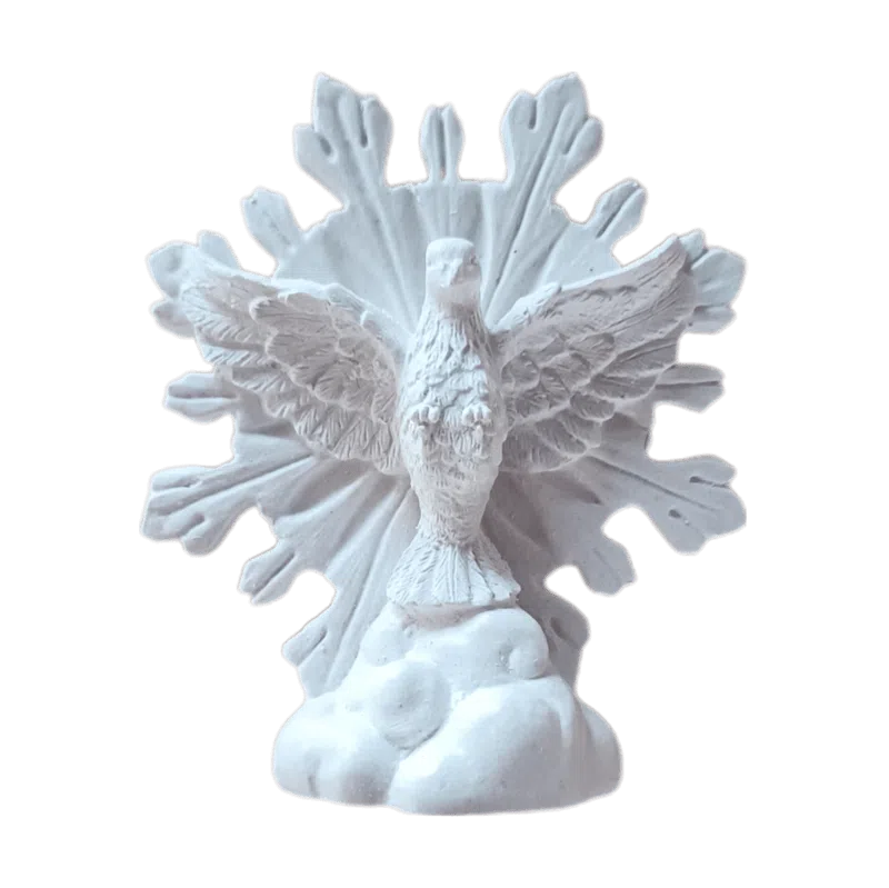 Divino Espírito Santo de Mesa em Resina