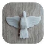 Pomba Divino Espírito Santo em Resina