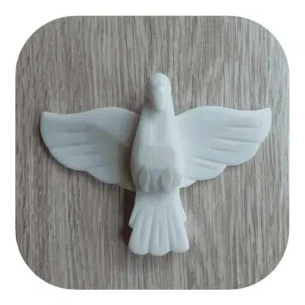 Pomba Divino Espírito Santo em Resina