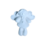 Fada Aplique Confeccionada em Resina