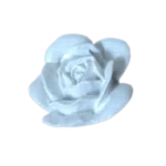 Flor Aplique Confeccionada em Resina
