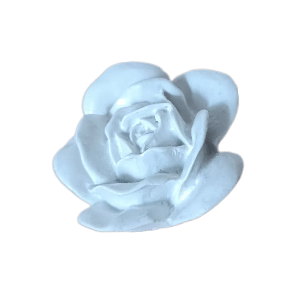 Flor Aplique Confeccionada em Resina