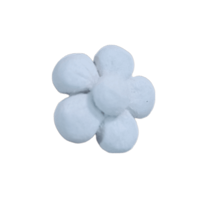 Flor Margarida Aplique em Resina