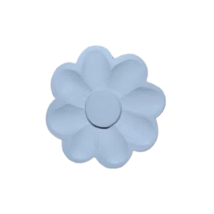 Flor Margarida Aplique em Resina