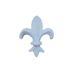 Flor de Lis Aplique em Resina