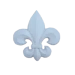 Flor de Lis Aplique em Resina