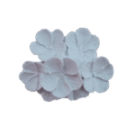 Flores Aplique Confeccionadas em Resina