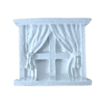 Janela Casa de Boneca em Resina