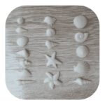 Suporte Guardanapo Flor em Resina 8cm - Imagem 2