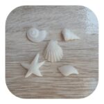 Suporte Guardanapo Flor em Resina 8cm - Imagem 4