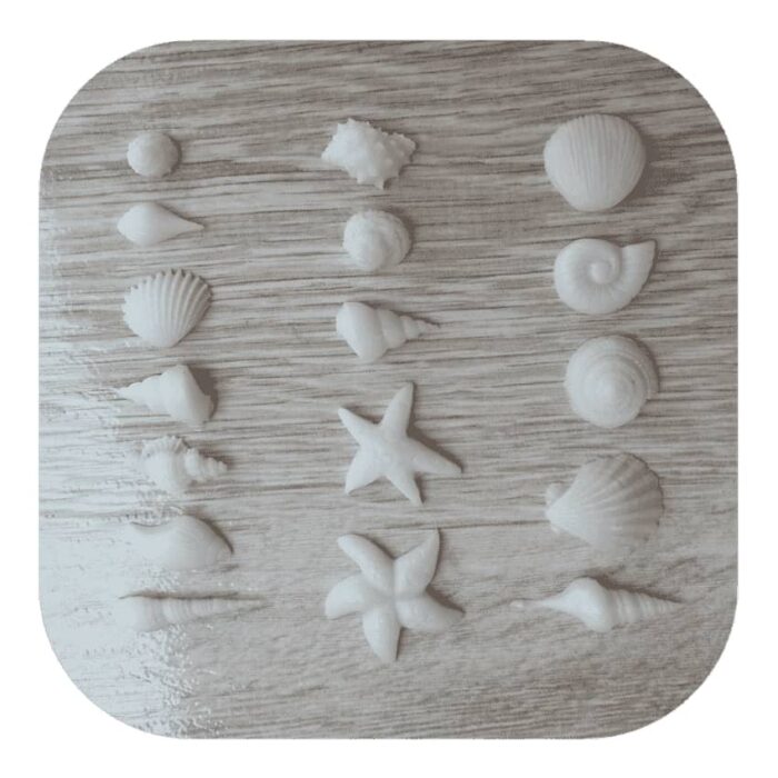 Suporte Guardanapo Flor em Resina 8cm - Imagem 2