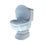 Kit de Banheiro Confeccionado em Resina