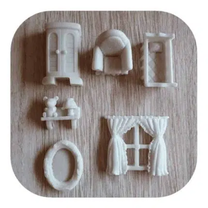 Kit de Quarto Confeccionado em Resina