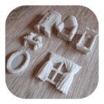 Kit de Quarto Confeccionado em Resina - Imagem 3