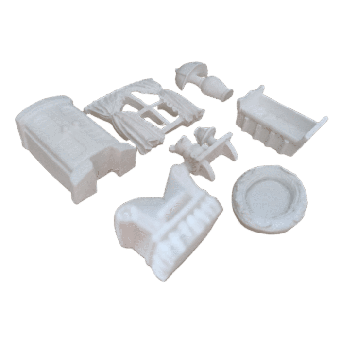 Kit de Quarto Confeccionado em Resina - Imagem 2