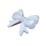 Laço Aplique Confeccionado em Resina