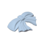 Laço Aplique Confeccionado em Resina