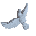 Pomba Divino Espírito Santo em Resina