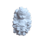 Menino Jesus Manjedoura em Resina