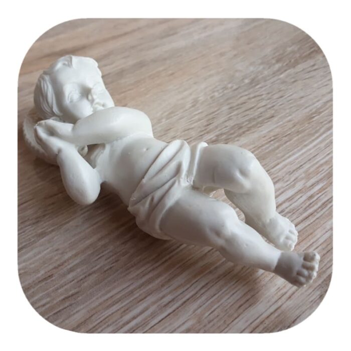 Menino Jesus de Belém Confeccionado em Resina 15cm - Imagem 2