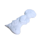 Menino Orando Aplique em Resina