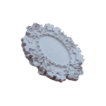 Mini Moldura Espelho Casa de Boneca em Resina