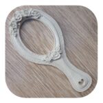 Moldura Espelho de Mão Confeccionado em Resina