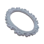 Moldura Oval Arabesco em Resina