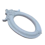 Moldura Oval Arabesco em Resina