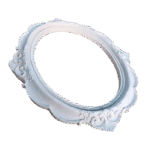 Moldura Oval Confeccionada em Resina