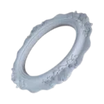 Moldura Oval em Resina