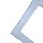 Moldura Retangular Confeccionada Em Resina